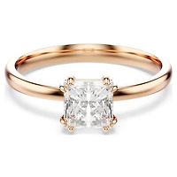 Attract ring, Square cut, White