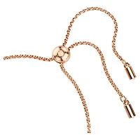 Imber bracelet, Mixed round cuts, Pink, Rose gold-tone plated by SWAROVSKI