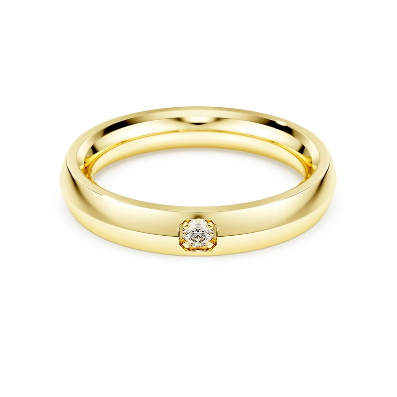 Eternity band ring, Lab-grown diamonds 0.05 ct tw, 14K yellow gold by SWAROVSKI