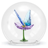 Idyllia Glass Ball Butterfly and Flower by SWAROVSKI