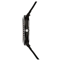 Certa watch, Metal bracelet, Black, Black finish by SWAROVSKI