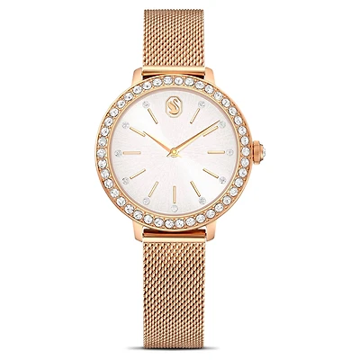 Certa watch, Metal bracelet, Rose gold tone, Rose gold-tone finish