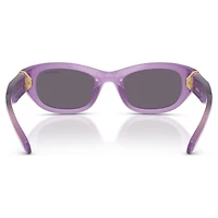 Sunglasses, Pillow shape, Purple by SWAROVSKI