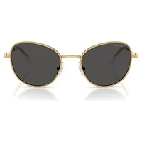 Sunglasses, Cat-eye shape, Gray by SWAROVSKI