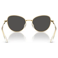 Sunglasses, Cat-eye shape, Gray by SWAROVSKI