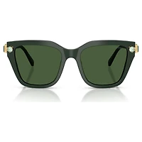 Sunglasses, Square shape, Green by SWAROVSKI