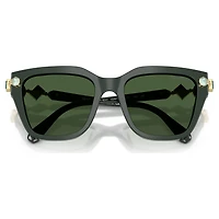 Sunglasses, Square shape, Green by SWAROVSKI