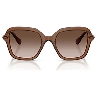 Sunglasses, Square shape, Brown by SWAROVSKI