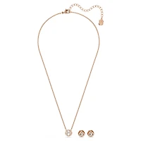 Una Angelic set, Round cut, White