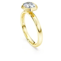Octagon bezel ring, Lab-grown diamonds ct tw, shape