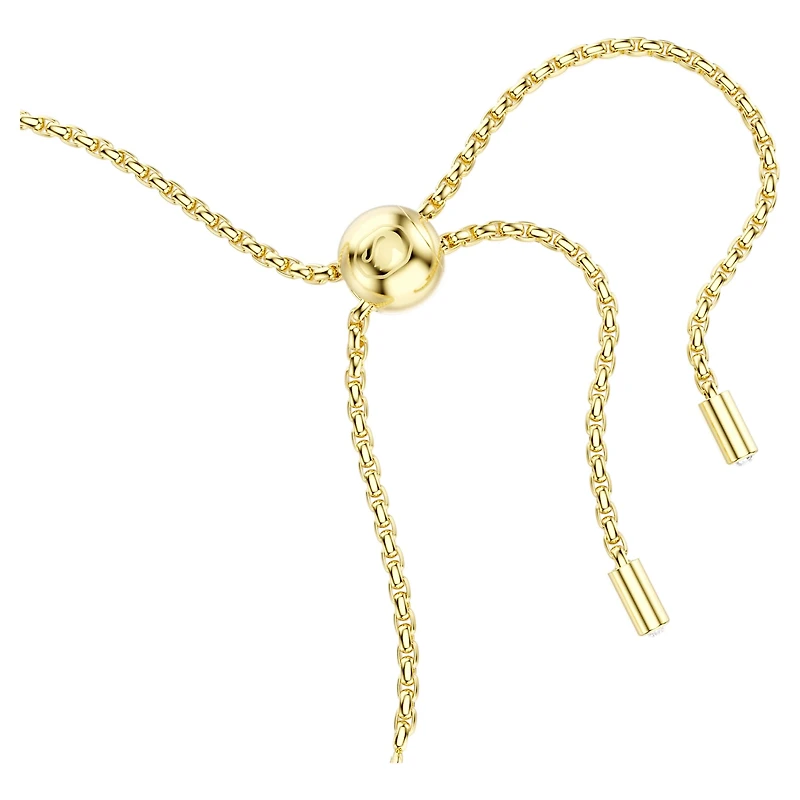 Matrix bracelet, Round cut, White