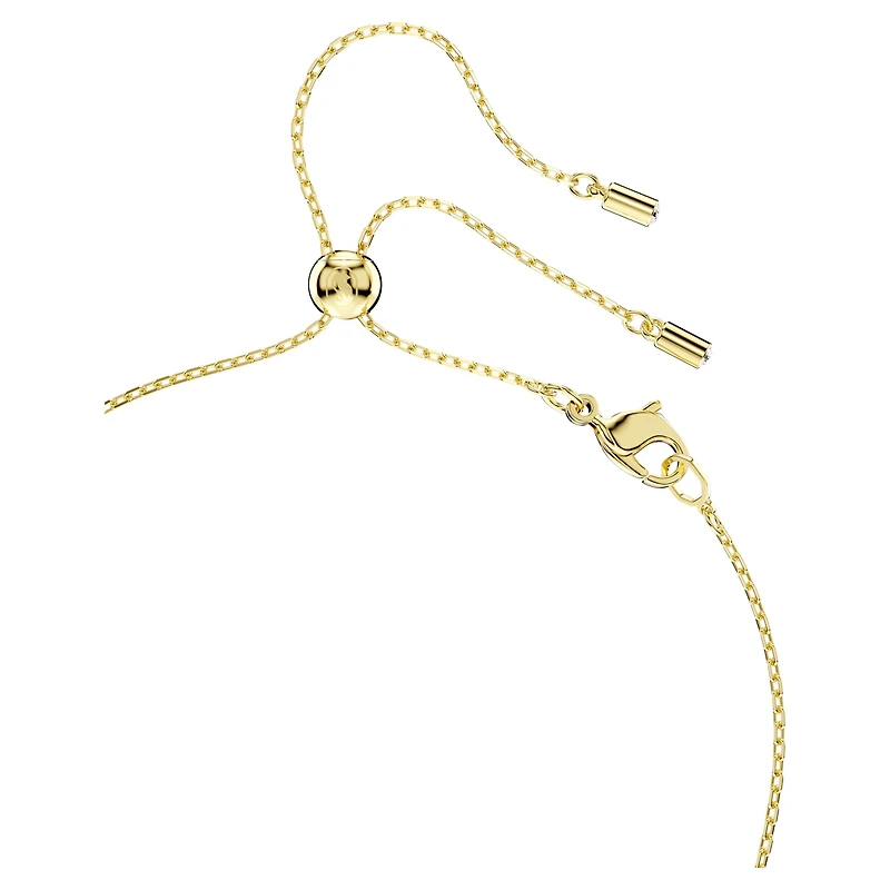 Mesmera pendant, Mixed cuts, Red, Gold-tone plated by SWAROVSKI