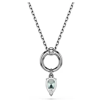 Mesmera pendant, Mixed cuts, Grey, Ruthenium plated by SWAROVSKI