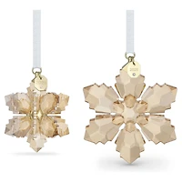 Annual Edition Festive 3D Ornament Set 2026, Gold tone