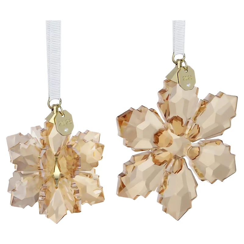 Annual Edition Festive 3D Ornament Set 2026, Gold tone