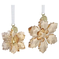 Annual Edition Festive 3D Ornament Set 2026, Gold tone