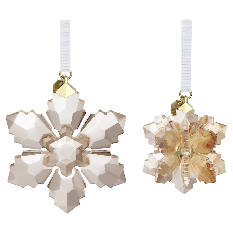 Annual Edition Festive 3D Ornament Set 2026, Gold tone