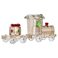 Holiday Cheers Train Set, Gold tone