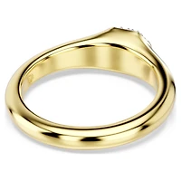 Dextera ring, Mixed cuts, White, 18K gold finish