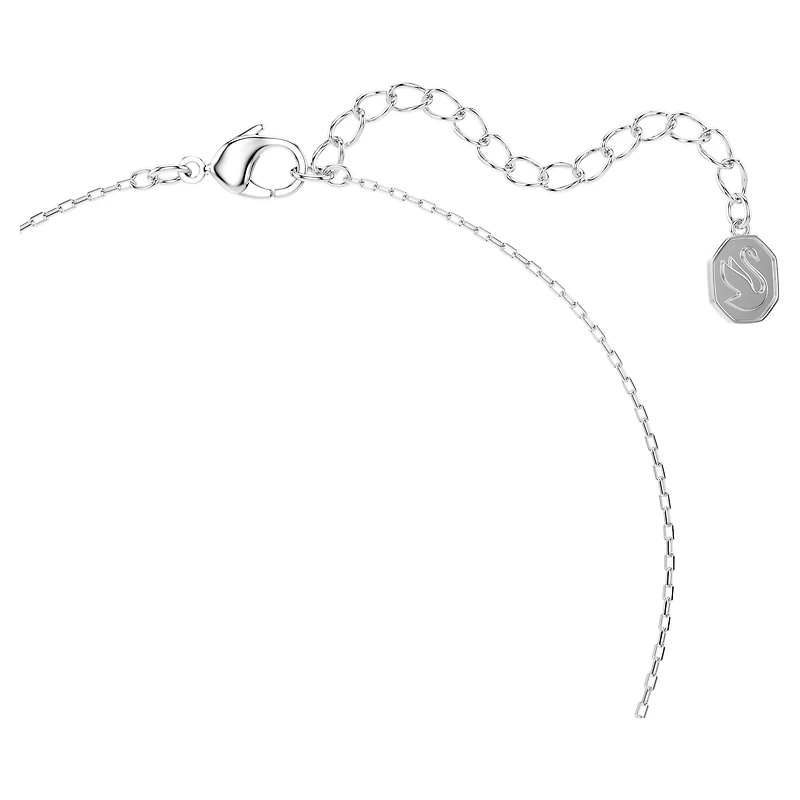 Magic set, Snowflake, Blue, Rhodium plated by SWAROVSKI