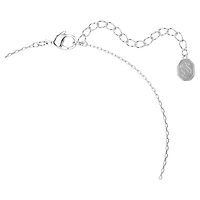 Magic set, Snowflake, Blue, Rhodium plated by SWAROVSKI