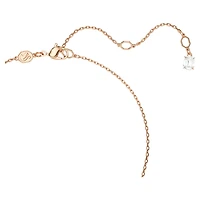 Mesmera set, Pear cut, Octagon cut, White, 18K rose gold finish