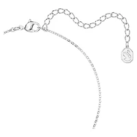 Originally set, Pavé, Crystal pearl, White, Rhodium plated by SWAROVSKI