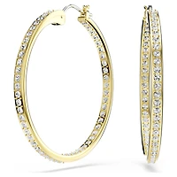 Sommerset hoop earrings, White