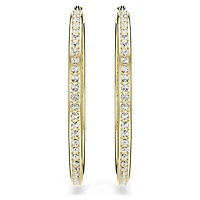 Sommerset hoop earrings, White