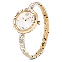 Sublima bangle watch, Swiss Made, Metal bracelet, gold tone