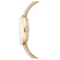 Sublima bangle watch, Swiss Made, Metal bracelet, gold tone