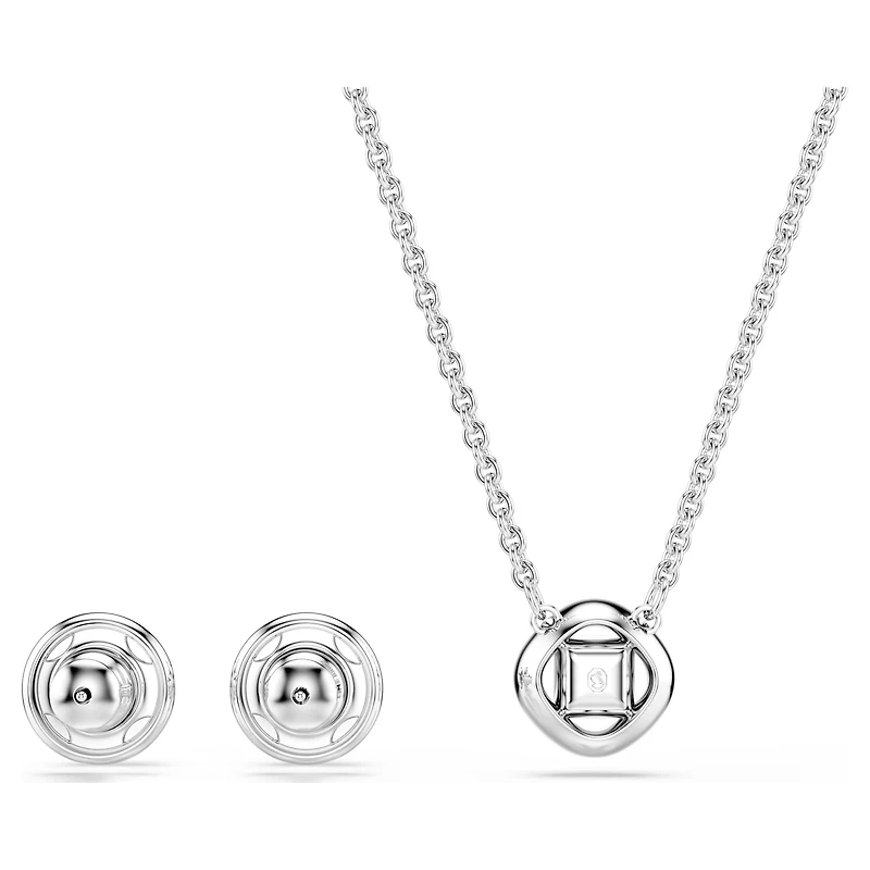 Una Angelic set, Round cut, White