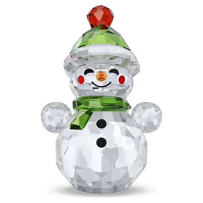 Holiday Cheers Rocking Snowman, Multicolored