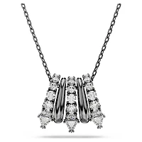 Sublima pendant, White, Ruthenium plated by SWAROVSKI