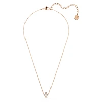 Magic necklace, Angel, White, Rose gold-tone plated by SWAROVSKI