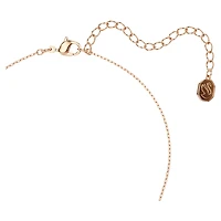 Magic necklace, Angel, White, Rose gold-tone plated by SWAROVSKI
