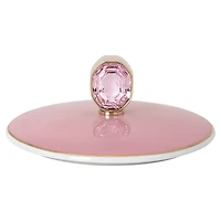 Idyllia mug, Porcelain, Crystal print motif, finch, Pink by SWAROVSKI