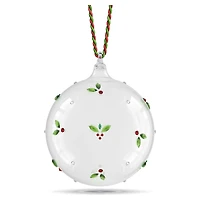 Holiday Cheers Mistletoe Ball Ornament