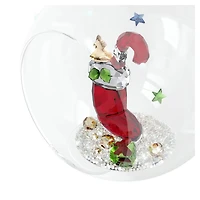 Holiday Cheers Stocking and Candy Ball Ornament