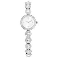 Una Angelic watch, Crystal bracelet, Silver tone, Stainless steel