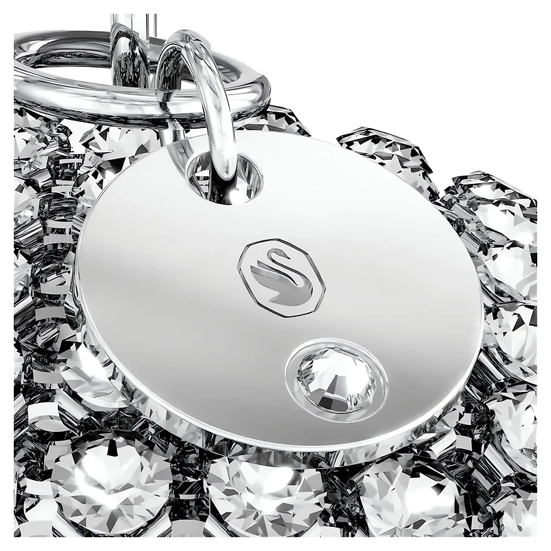 Holiday Magic Classics Crystal Mesh Ball Ornament, Silver tone