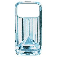 High smartphone case, Crystal effect, iPhone® 17 Pro, Blue by SWAROVSKI