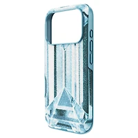 High smartphone case, Crystal effect, iPhone® 17 Pro, Blue by SWAROVSKI