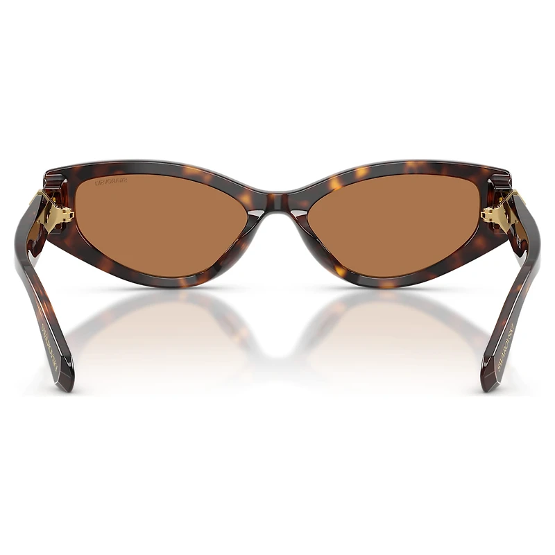 Sunglasses, Cat-Eye shape, SK6045, Brown by SWAROVSKI