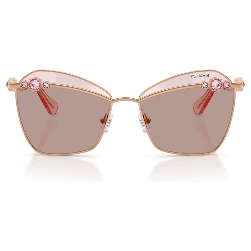 Sunglasses, Square shape, SK7040, Pink by SWAROVSKI