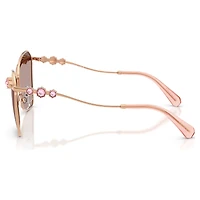 Sunglasses, Square shape, SK7040, Pink by SWAROVSKI