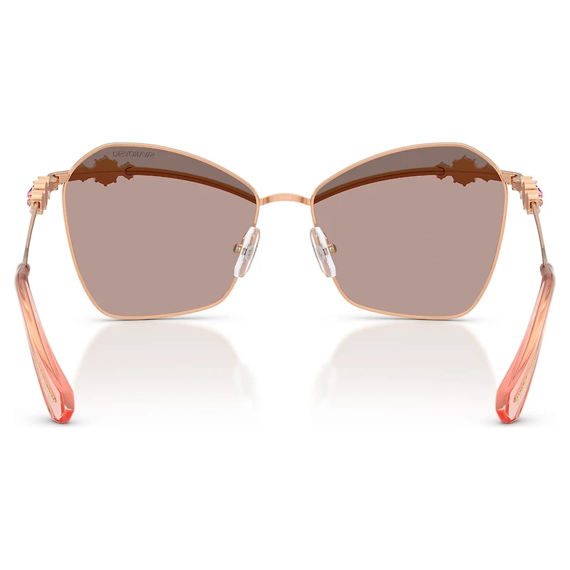 Sunglasses, Square shape, SK7040, Pink by SWAROVSKI