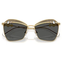 Sunglasses, Square shape, SK7040, Gold tone by SWAROVSKI