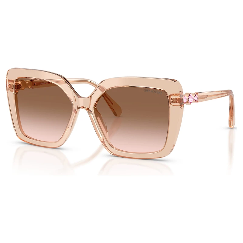 Sunglasses, Square shape, SK6049, Beige by SWAROVSKI