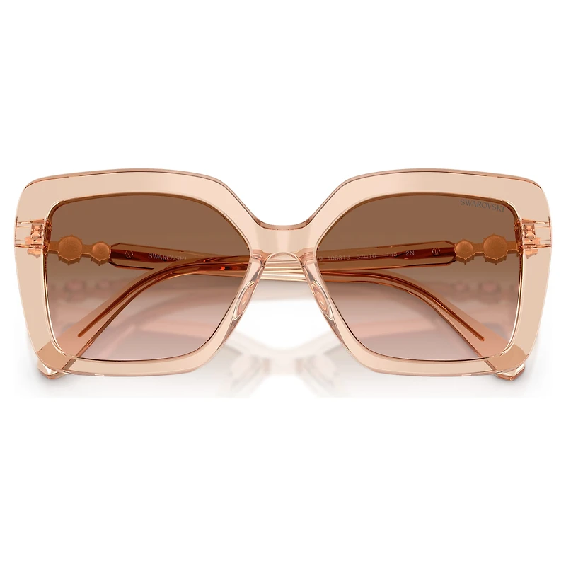 Sunglasses, Square shape, SK6049, Beige by SWAROVSKI
